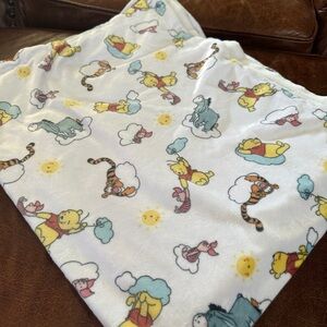 Winnie the Pooh Plush Baby Blanket